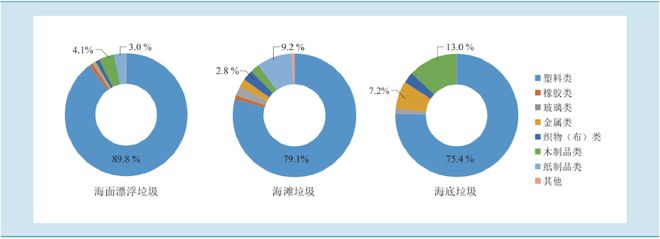 58个区域海洋垃圾检测：废塑料占比高达898%(图1)