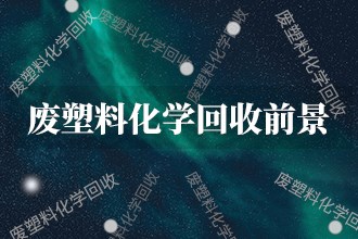 2024年废塑料化学回收发展前景趋势预测(图1)