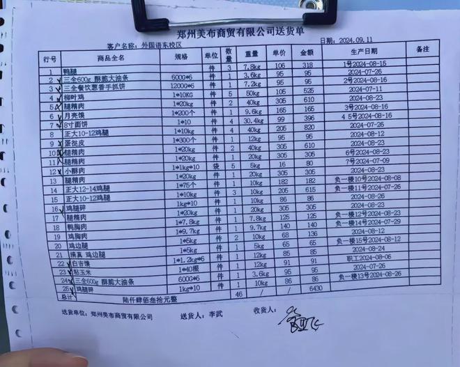 河南一中学让教职工吃鲜肉、学生吃冻肉？记者实探(图4)