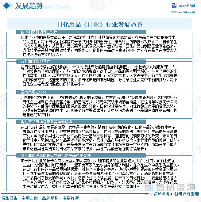 2025年中国日化用品（日化）政策、产业链、经营现状、竞争格局、代表企业及行业发展趋势研判：用品需求逐年递增行业有巨大发展前景和空间[图](图9)