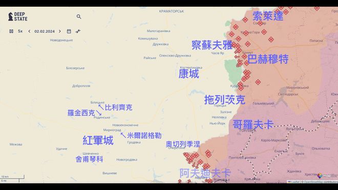 地图不会说谎乌东战线已崩(图1)